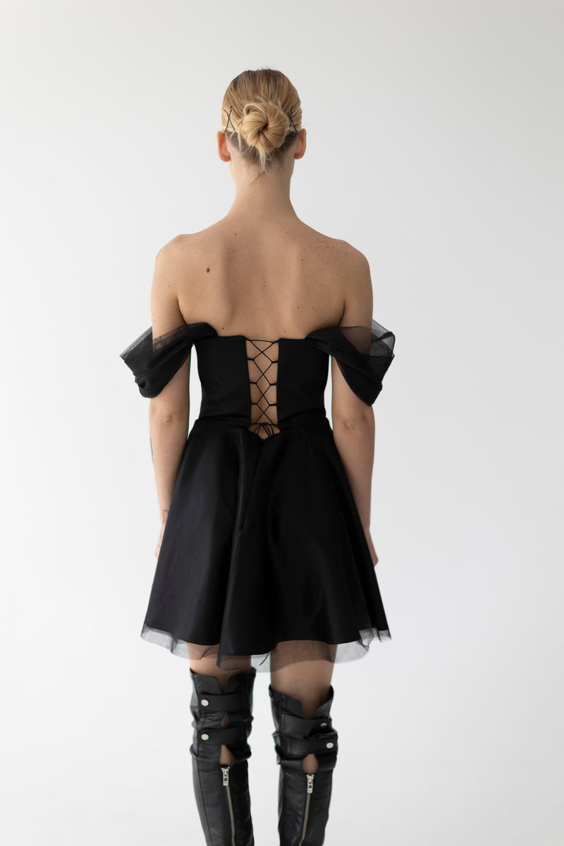 Tulle mini dress - by order